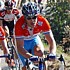 Kim Kirchen leads in the col du Tanneron during stage 6 of Paris-Nice 2005